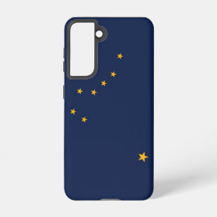Samsung Galaxy S21 Case Flag of Alaska, U.S.A.