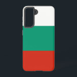 Samsung Galaxy S21 Case Flag of Bulgaria<br><div class="desc">Transform your Samsung Galaxy device with our exclusive phone cover featuring the flag of Bulgaria! Crafted with meticulous attention to detail, this phone cover proudly showcases the iconic design of the Bulgarian flag. The flag features three horizontal bands of white, green, and red, with the national coat of arms positioned...</div>