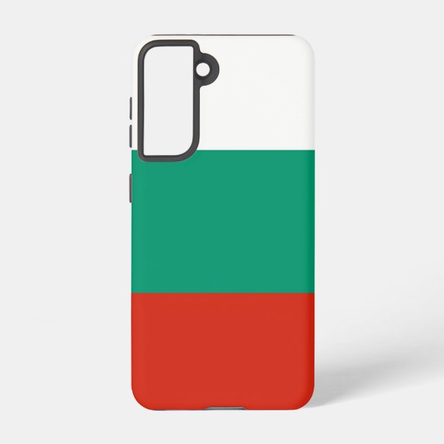 Samsung Galaxy S21 Case Flag of Bulgaria (Back)