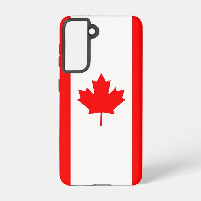 Samsung Galaxy S21 Case Flag of Canada (Back)