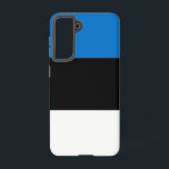 Samsung Galaxy S21 Case Flag of Estonia<br><div class="desc">Add a touch of Estonian pride to your mobile accessories with our exclusive Samsung Galaxy S21 case featuring the flag of Estonia! Crafted with meticulous attention to detail, this phone case is more than just a protective accessory; it’s a tribute to Estonia’s national identity and timeless elegance. The bold and...</div>