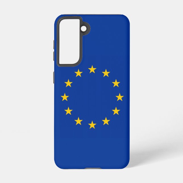 Samsung Galaxy S21 Case Flag of European Union (Back)