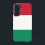 Samsung Galaxy S21 Case Flag of Hungary<br><div class="desc">Transform your Samsung Galaxy S21 into a symbol of Hungarian pride with our exclusive cover featuring the flag of Hungary! Crafted with meticulous attention to detail, this cover celebrates the rich cultural heritage of Hungary. The design proudly displays the iconic tricolor pattern of red, white, and green horizontal stripes, symbolising...</div>