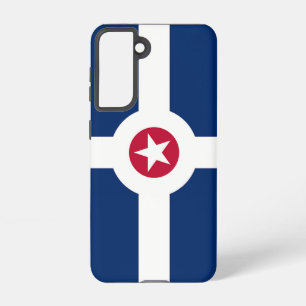 Samsung Galaxy S21 Case Flag of Indianapolis, US