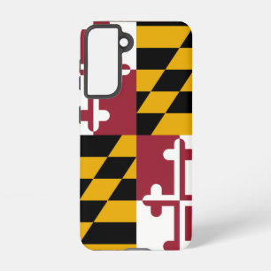 Samsung Galaxy S21 Case Flag of Maryland, U.S.A.