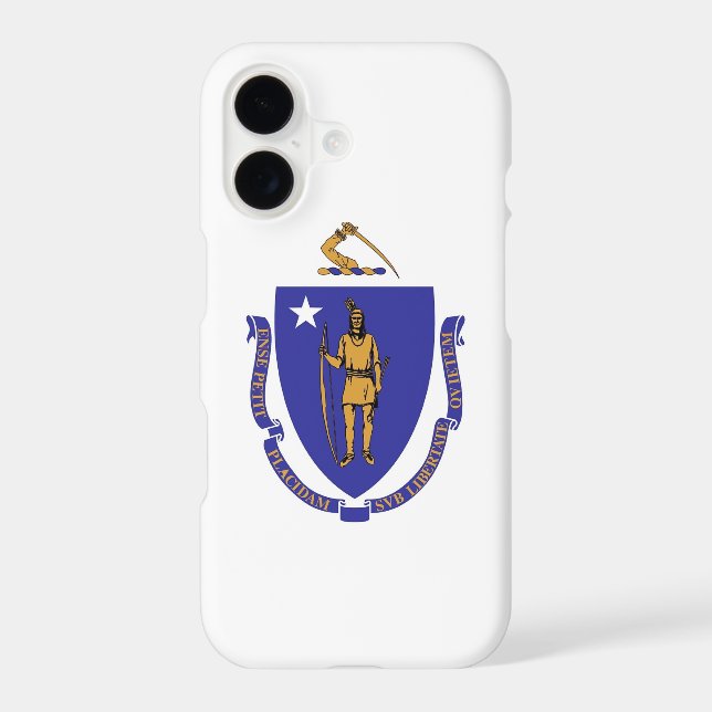 Samsung Galaxy S21 Case Flag of Massachusetts (Back)