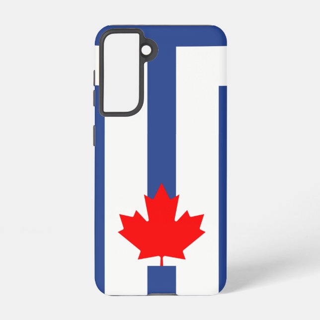 Samsung Galaxy S21 Case Flag of Ottawa, Canada (Back)