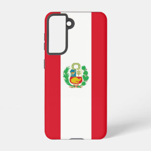 Samsung Galaxy S21 Case Flag of Peru