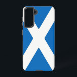 Samsung Galaxy S21 Case Flag of Scotland<br><div class="desc">Introducing our Samsung Galaxy S21 case featuring the flag of Scotland, designed to combine excellent protection with a touch of Scottish pride! Crafted with meticulous attention to detail, this case honours Scotland's rich cultural heritage. The design prominently features the iconic blue background with the white Saint Andrew's cross, symbolising the...</div>