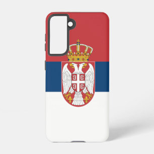Samsung Galaxy S21 Case Flag of Serbia