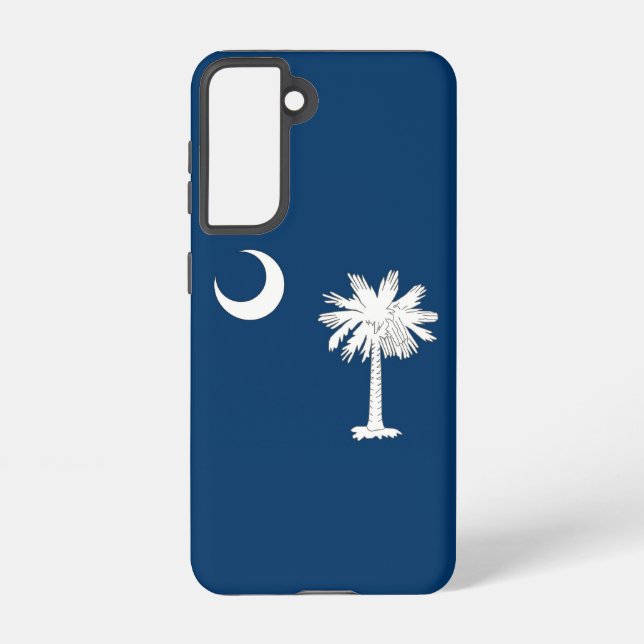 Samsung Galaxy S21 Case Flag of South Carolina (Back)