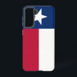 Samsung Galaxy S21 Case Flag of Texas<br><div class="desc">Elevate your Samsung Galaxy S21 with our exclusive phone cover featuring the flag of Texas! Crafted with meticulous attention to detail, this phone cover celebrates Texan heritage and cultural pride. The bold design prominently displays the iconic Lone Star flag, symbolising the state's rich history, unity, and independent spirit. Whether you're...</div>