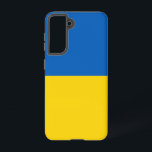 Samsung Galaxy S21 Case Flag of Ukraine<br><div class="desc">Introducing our Samsung Galaxy S21 cover featuring the flag of Ukraine, designed to blend protection with a celebration of Ukrainian heritage! Crafted with meticulous attention to detail, this cover proudly displays the vibrant yellow and blue colours of the Ukrainian flag, symbolising independence, unity, and national pride. Whether you're commuting, travelling,...</div>