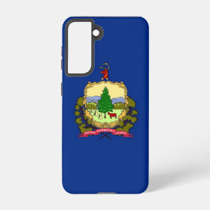 Samsung Galaxy S21 Case Flag of Vermont