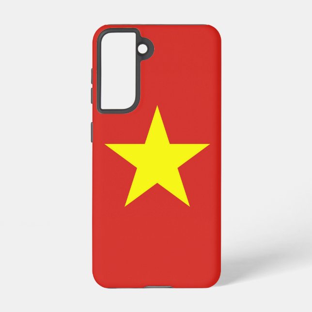Samsung Galaxy S21 Case Flag of Vietnam (Back)