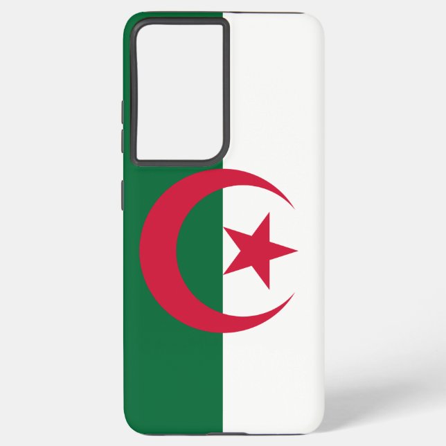 Samsung Galaxy S21 Plus Case flag of Algeria (Back)