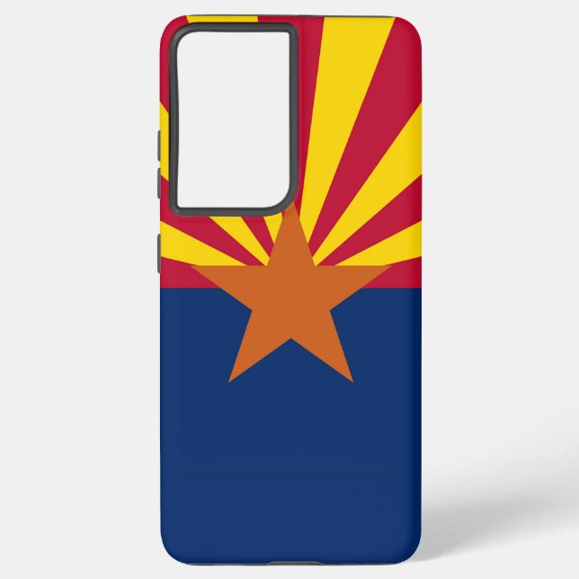 Samsung Galaxy S21 Plus Case Flag of Arizona, U.S. (Back)