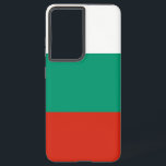 Samsung Galaxy S21 Plus Case flag of Bulgaria<br><div class="desc">Transform your Samsung Galaxy S21 Plus with our exclusive phone cover featuring the flag of Bulgaria! Crafted with meticulous attention to detail, this phone cover proudly showcases the iconic design of the Bulgarian flag. The flag features three horizontal bands of white, green, and red, with the national coat of arms...</div>
