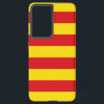 Samsung Galaxy S21 Plus Case flag of Catalonia<br><div class="desc">Add a touch of Catalonian pride to your everyday essentials with our exclusive Samsung Galaxy S21 Plus case featuring the flag of Catalonia! Crafted with meticulous attention to detail, this phone case is more than just a functional item; it’s a celebration of Catalonia’s heritage and cultural pride. The vibrant design...</div>