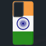 Samsung Galaxy S21 Plus Case flag of India<br><div class="desc">Add a touch of Indian pride to your Samsung Galaxy S21 Plus with our exclusive cover featuring the flag of India! Crafted with meticulous attention to detail, this cover celebrates Indian heritage and cultural richness. The design proudly showcases the iconic tricolor pattern of saffron, white, and green, with the Ashoka...</div>