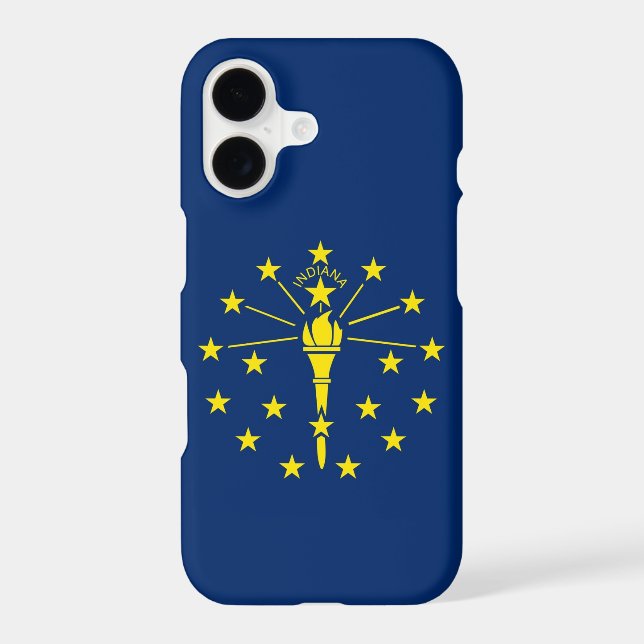 Samsung Galaxy S21 Plus Case Flag of Indiana (Back)