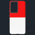 Samsung Galaxy S21 Plus Case flag of Indonesia<br><div class="desc">Add a bold statement of Indonesian pride to your tech collection with our exclusive Samsung Galaxy S21 Plus case featuring the flag of Indonesia! Crafted with meticulous attention to detail, this case is more than just a protective accessory; it’s a celebration of Indonesia’s heritage and cultural pride. The vibrant design...</div>
