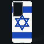 Samsung Galaxy S21 Plus Case flag of Israel<br><div class="desc">Add a touch of Israeli pride to your Samsung Galaxy S21 Plus with our exclusive cover featuring the flag of Israel! Crafted with meticulous attention to detail, this cover is more than just a protective accessory; it's a celebration of Israeli heritage and cultural richness. The design proudly showcases the iconic...</div>