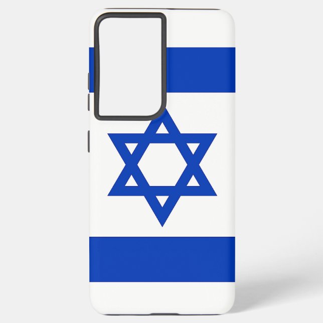 Samsung Galaxy S21 Plus Case flag of Israel (Back)