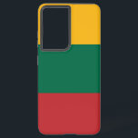 Samsung Galaxy S21 Plus Case flag of Lithuania<br><div class="desc">Protect your Samsung Galaxy S21 Plus with elegance and national pride using our exclusive case featuring the flag of Lithuania! Carefully crafted to blend robust protection with cultural significance, this phone case is more than just a cover—it’s a bold tribute to Lithuania’s national identity. Displaying the vivid and iconic Lithuanian...</div>