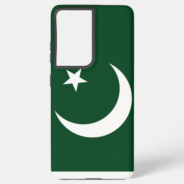 Samsung Galaxy S21 Plus Case flag of Pakistan (Back)