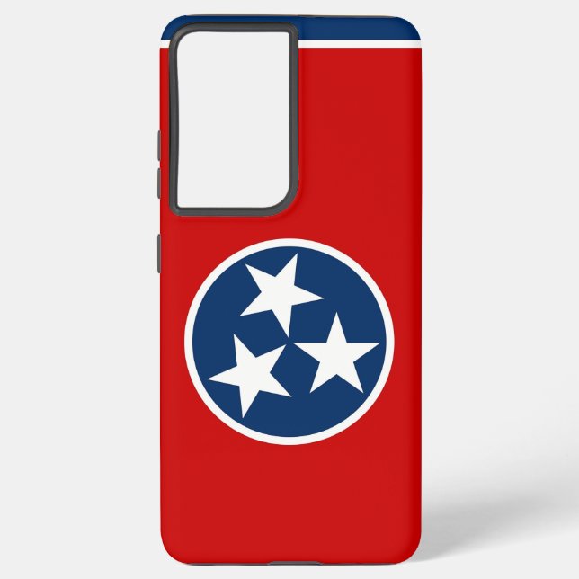 Samsung Galaxy S21 Plus Case flag of Tennessee (Back)