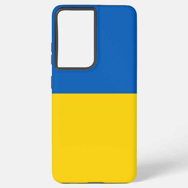 Samsung Galaxy S21 Plus Case flag of Ukraine (Back)