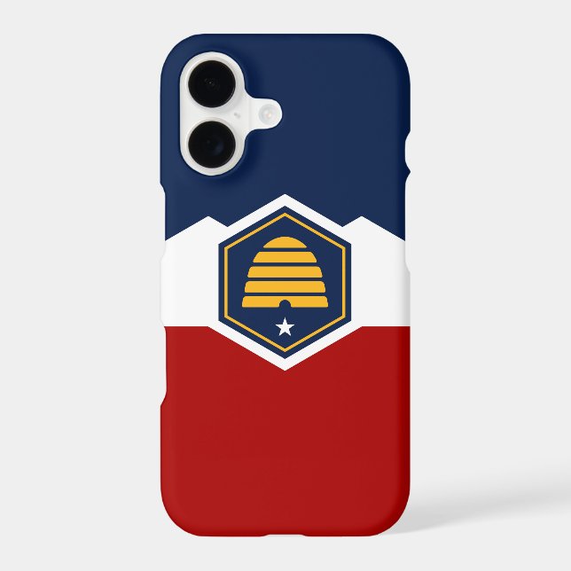 Samsung Galaxy S21 Plus Case flag of Utah, USA (Back)