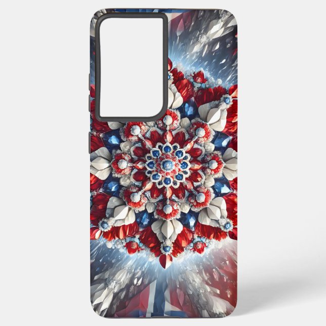 Samsung Galaxy S21 Plus Case Norwegian Colours (Back)