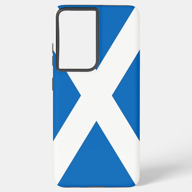 Samsung Galaxy S21 Plus Case Scotland flag (Back)