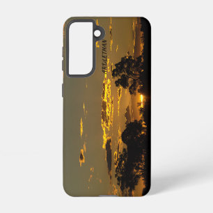 Samsung Galaxy S21 Tough Case, Glossy Samsung Galaxy Case
