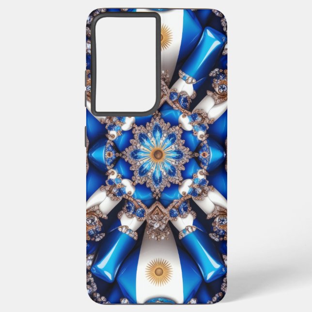 Samsung Galaxy S21 Ultra Case Argentinian Colours (Back)