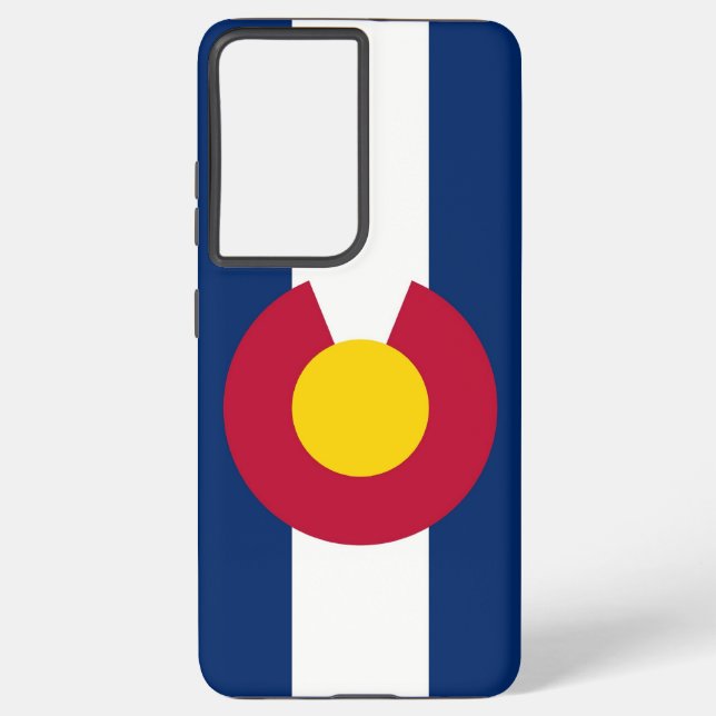 Samsung Galaxy S21 Ultra Case Flag of Colorado (Back)