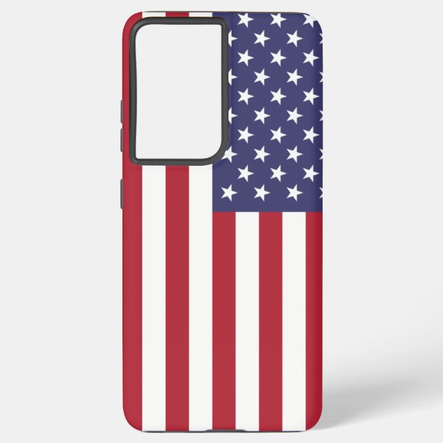 Samsung Galaxy S21 Ultra Case Flag of U.S.A. (Back)