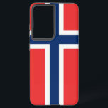 Samsung Galaxy S21 Ultra Case Norway flag<br><div class="desc">Enhance your Samsung Galaxy S21 Ultra with our exclusive phone cover featuring the bold and iconic flag of Norway. Crafted with precision and care, this cover not only safeguards your device but also celebrates Norway's rich cultural heritage. The design prominently features the distinctive red, white, and blue cross, symbolising Norway's...</div>