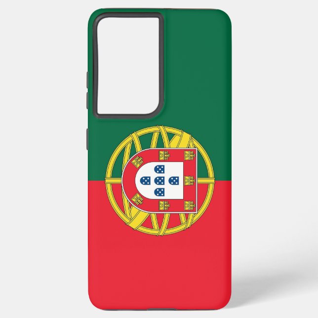 Samsung Galaxy S21 Ultra Case Portugal flag (Back)