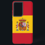 Samsung Galaxy S21 Ultra Case Spain flag<br><div class="desc">Introducing our Samsung Galaxy S21 Ultra cover featuring the flag of Spain, designed to blend protection with a celebration of Spanish heritage. Crafted with meticulous attention to detail, this cover proudly displays the bold red and yellow stripes of the Spanish flag, symbolising the nation's history, culture, and unity. Whether you're...</div>