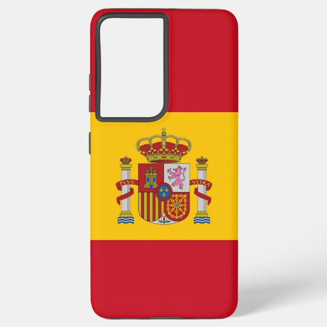 Samsung Galaxy S21 Ultra Case Spain flag (Back)