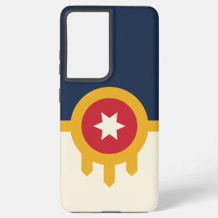 Samsung Galaxy S21 Ultra Case Tulsa City Flag
