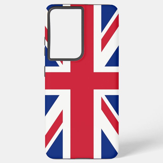 Samsung Galaxy S21 Ultra Case United Kingdom flag (Back)