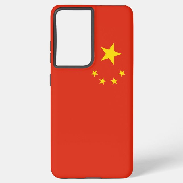 Samsung Galaxy S21 Ultra Case with China flag (Back)