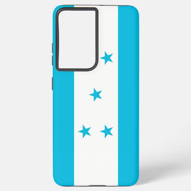 Samsung Galaxy S21 Ultra Case with Honduras flag (Back)