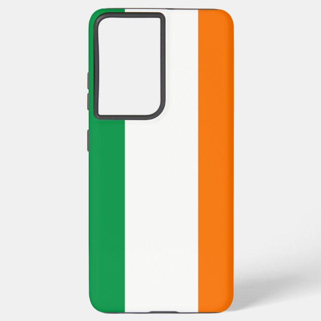 Samsung Galaxy S21 Ultra Case with Ireland flag (Back)