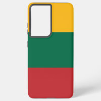 Samsung Galaxy S21 Ultra Case with Lithuania flag