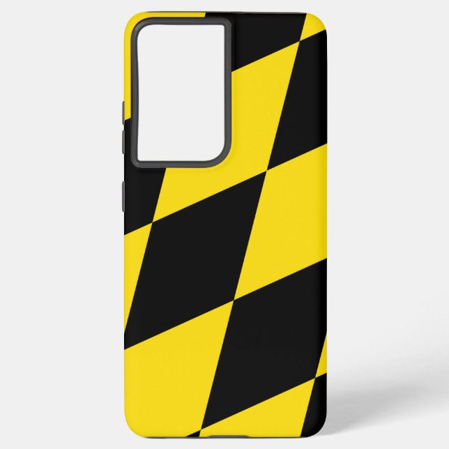 Samsung Galaxy S21 Ultra Case with Munich flag (Back)